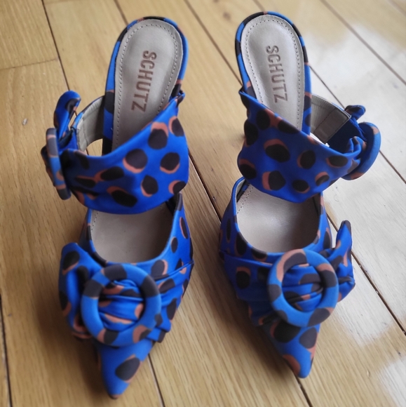 SCHUTZ Wild Dots Heels - Picture 2 of 8